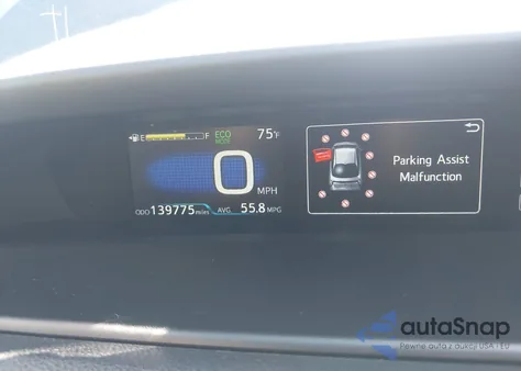 2017 Toyota Prius Four z USA, uszkodzony, nr VIN JTDKARFU3H3049191